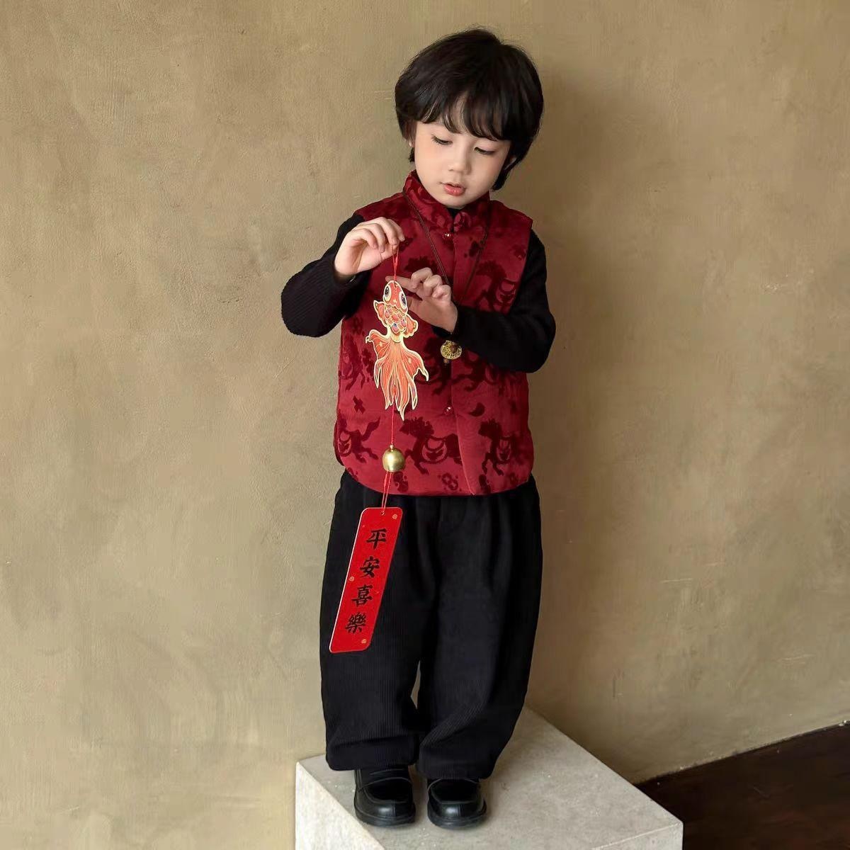 馬年行大運鋪棉背心