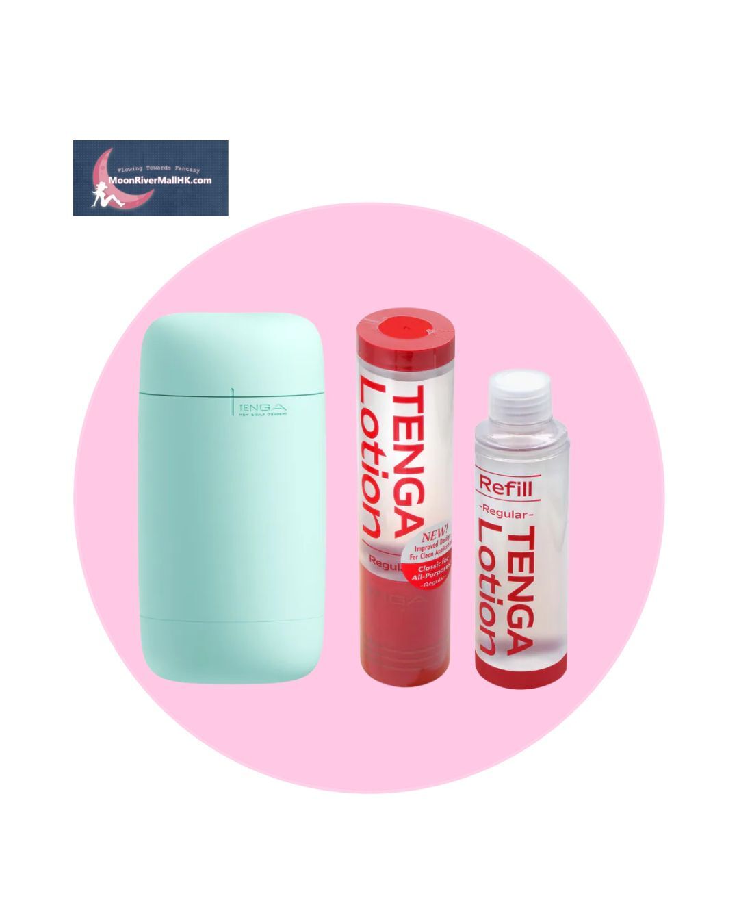 TENGA Puffy Mint Green Package 1