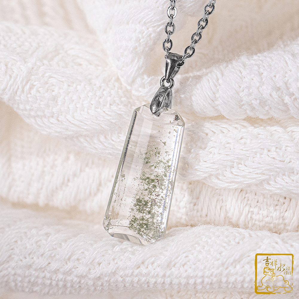 綠幽靈無事牌墜 4.4g 事業正財