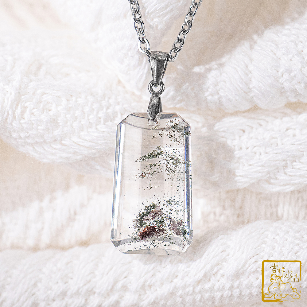 綠幽靈無事牌墜 3.8g 事業正財