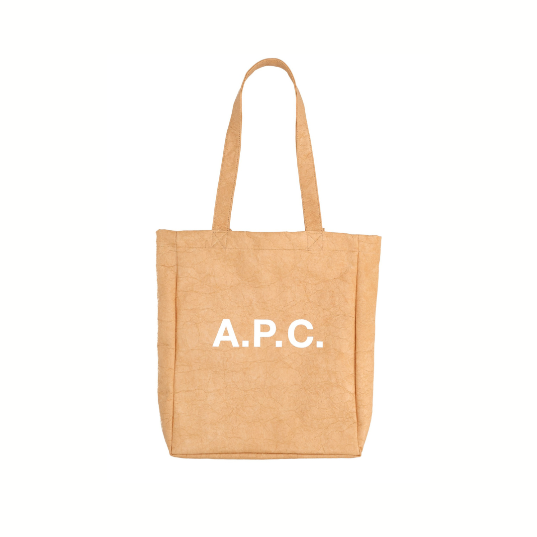 1FF0101-175 [A.P.C.] Tote Dark Beige (SS26) #PPAAF-M61442_BAC (B-EU-E)