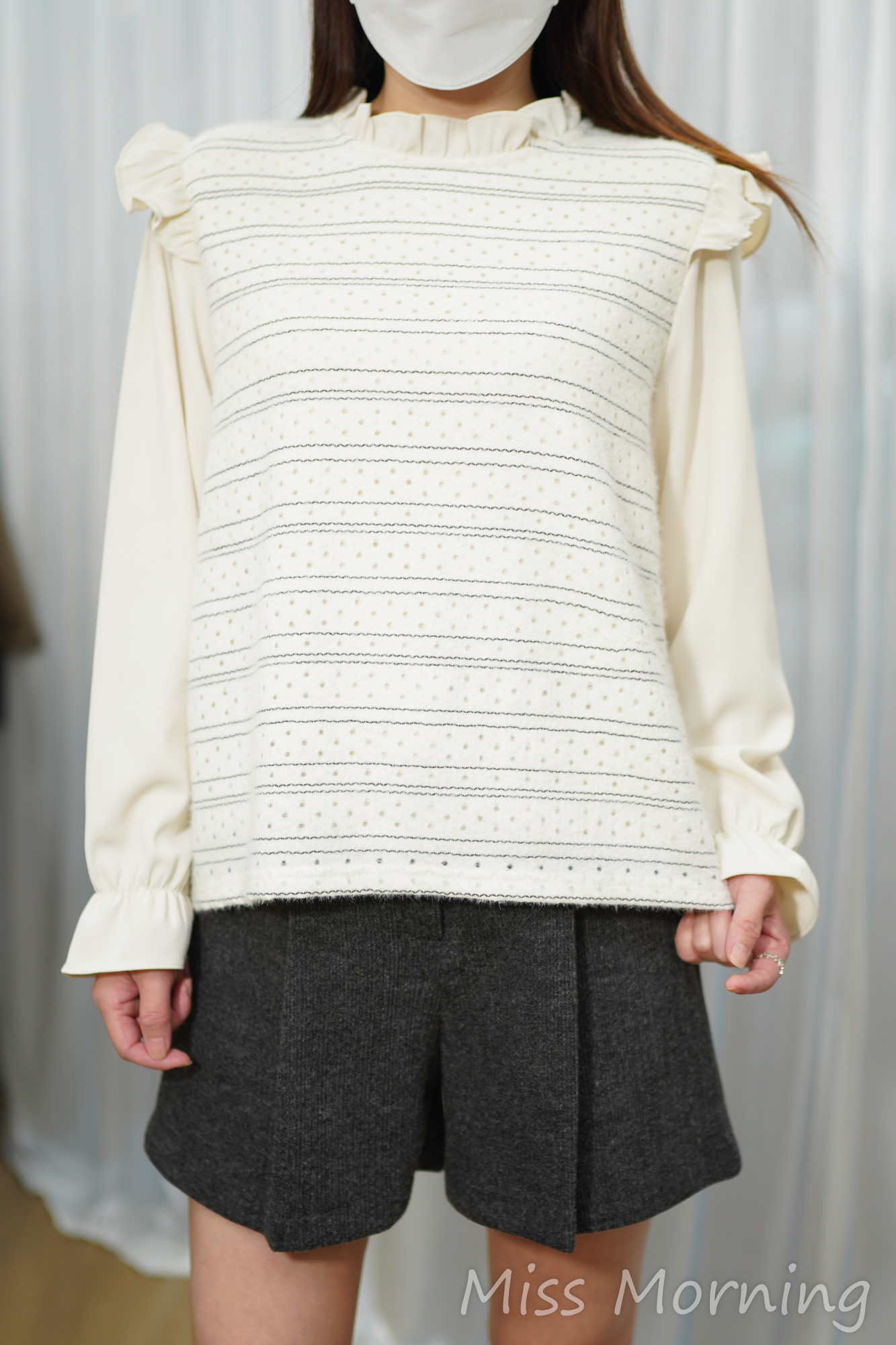 清新假2件上衣(15015)