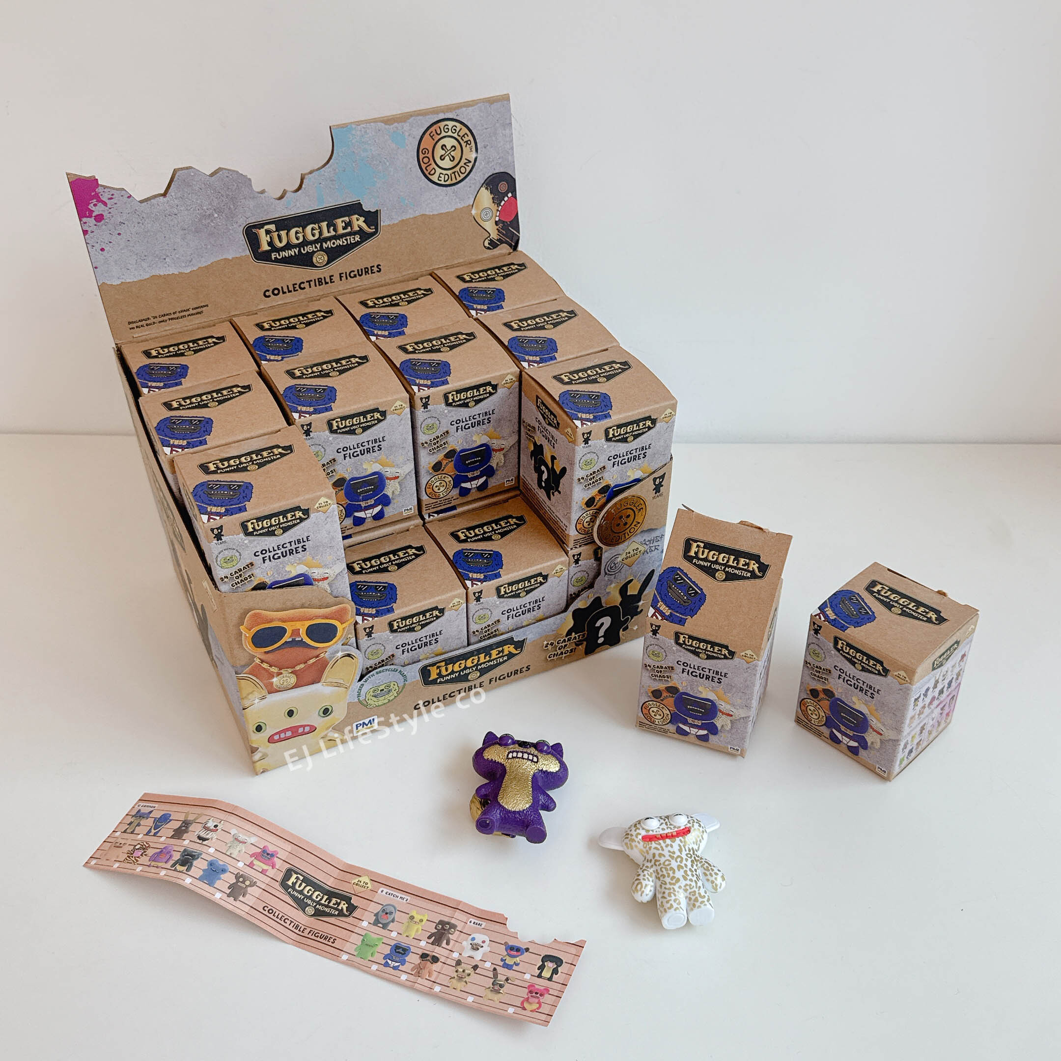 FUGGLER 牙齒怪 放克牙寶 金派系列S3 公仔 擺飾 盲盒 24款 / 現貨