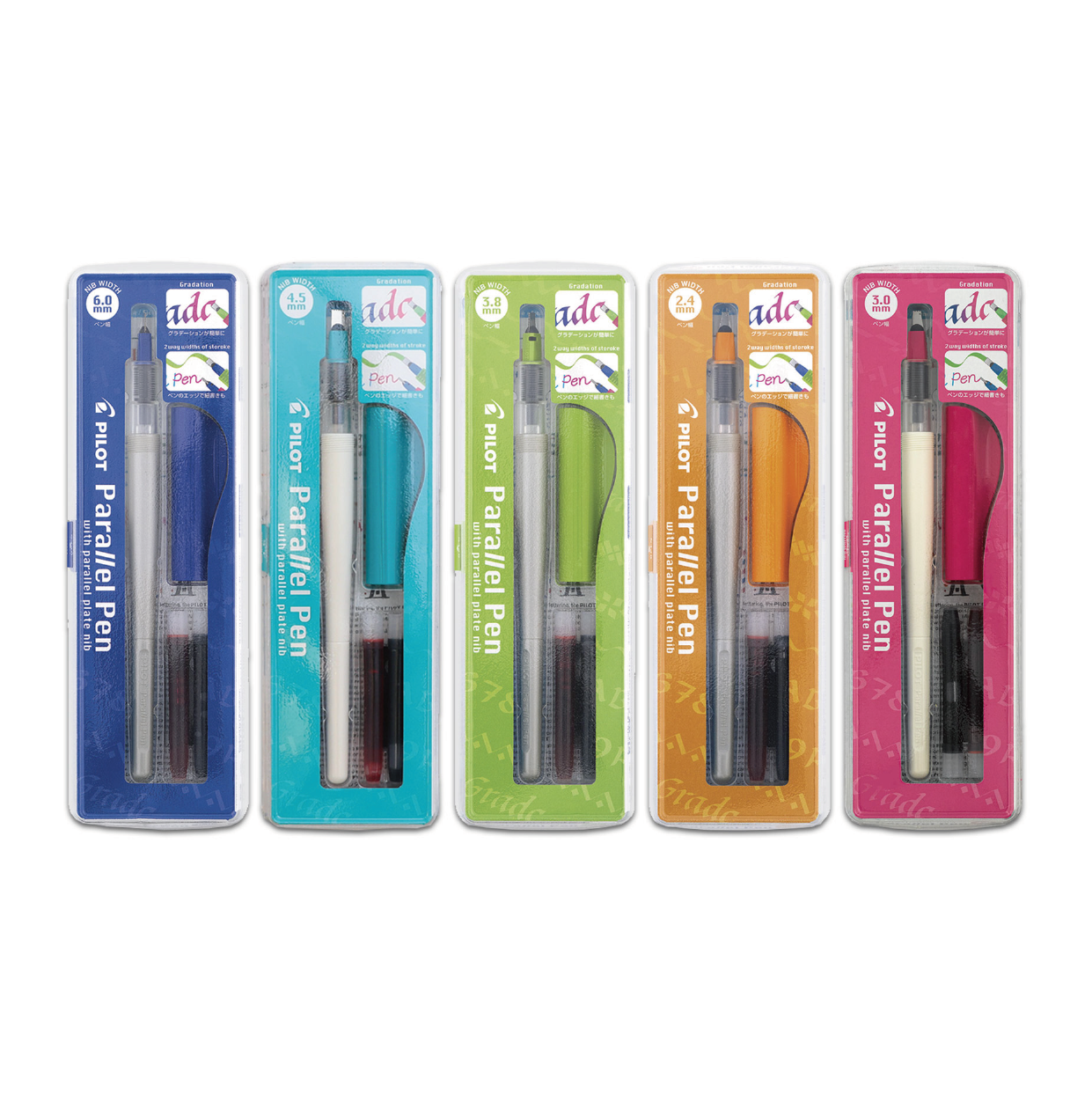 Pilot 百樂｜ parallel pen 平行筆