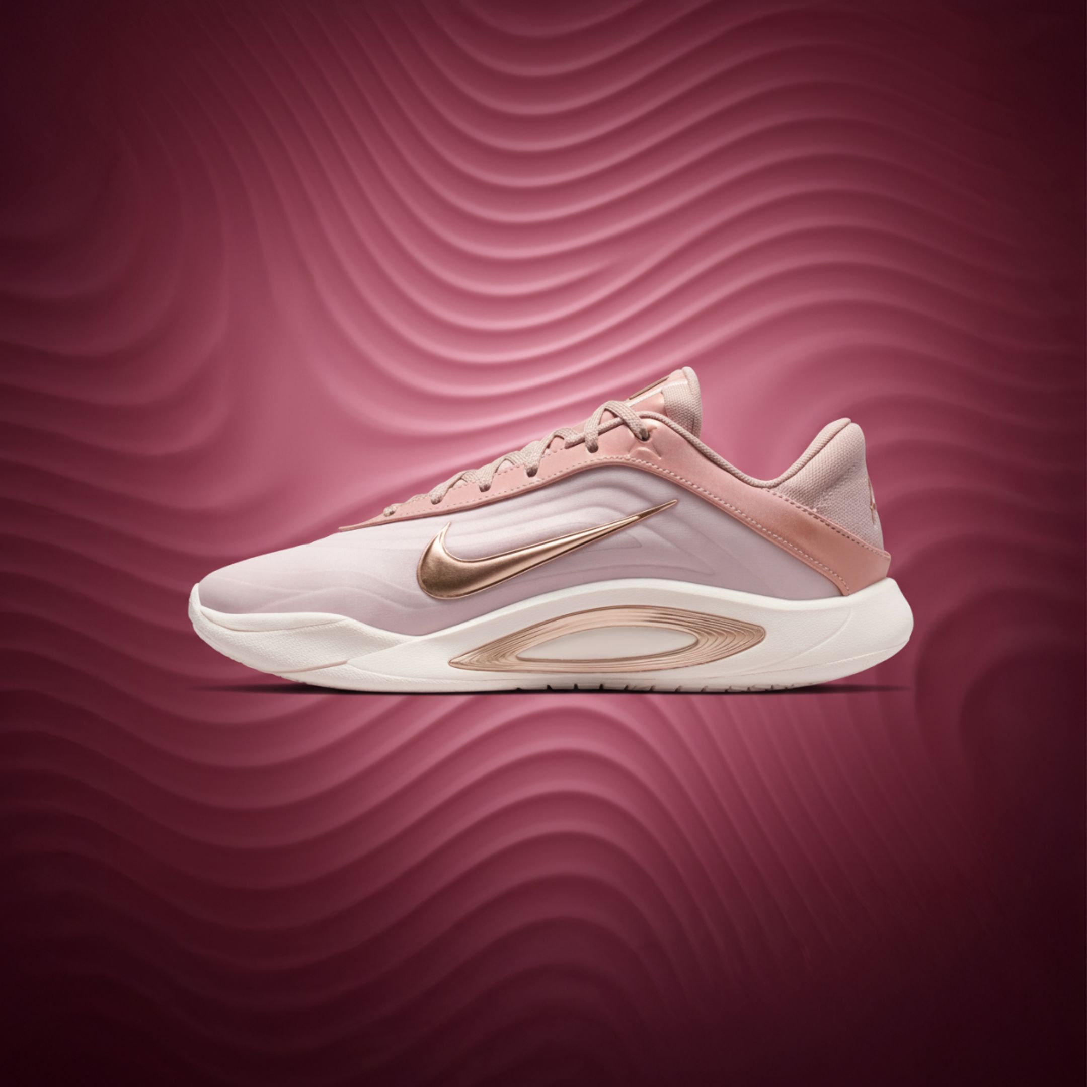 NICEDAY 代購 Nike A ONE EP 籃球鞋 紅銀 實戰 玫瑰金 暗粉 粉 金勾 FZ8606-200