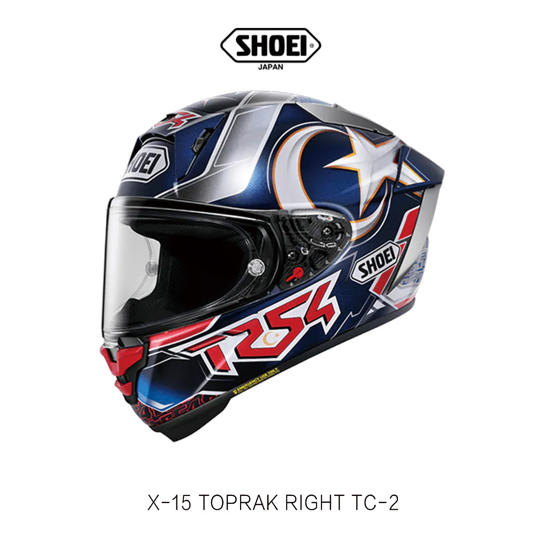 X-FIFTEEN (X-15) TOPRAK RIGHT TC-2 全罩安全帽