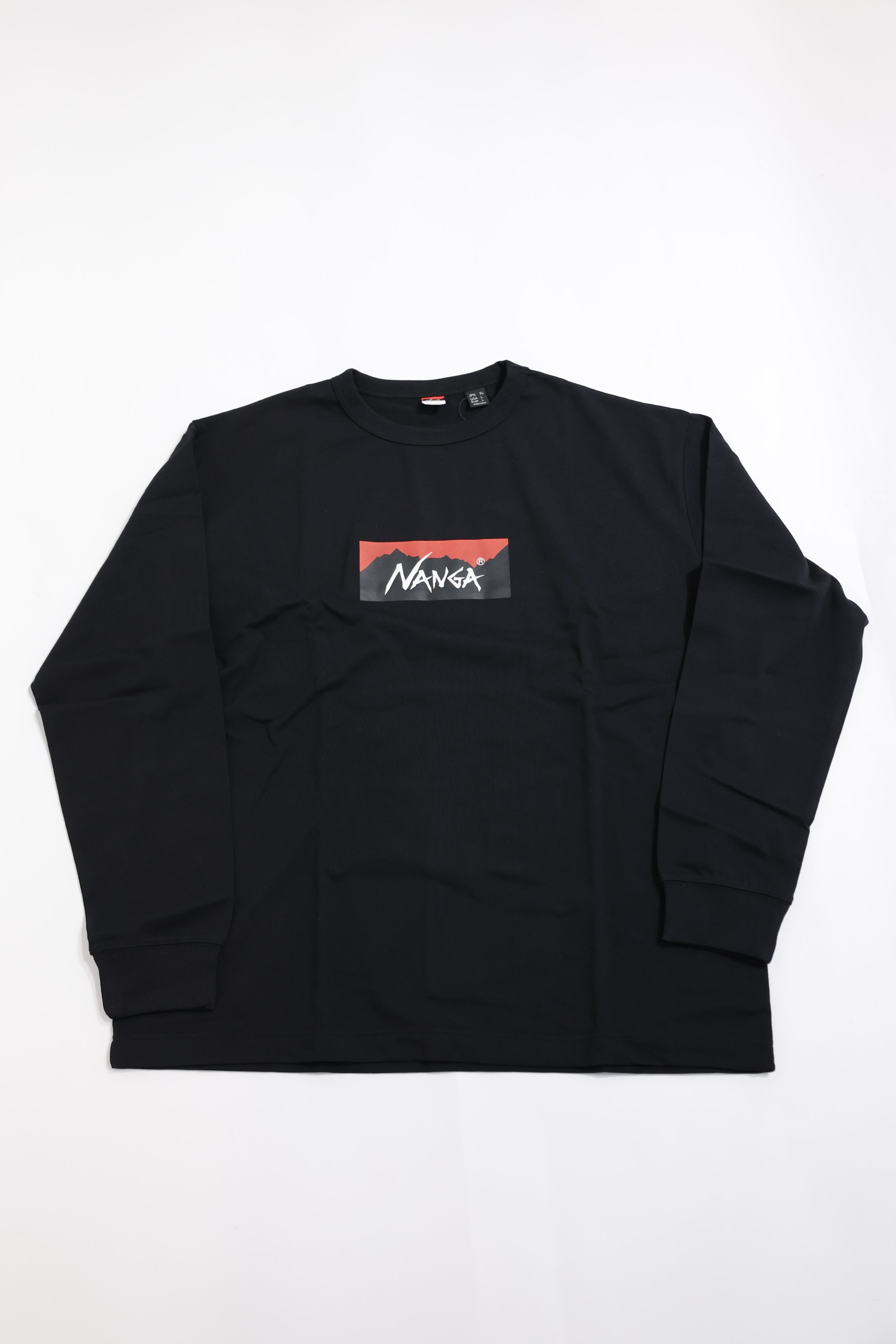 NANGA 男 Eco Hybrid Box Logo L/S 長袖Tee NA12477