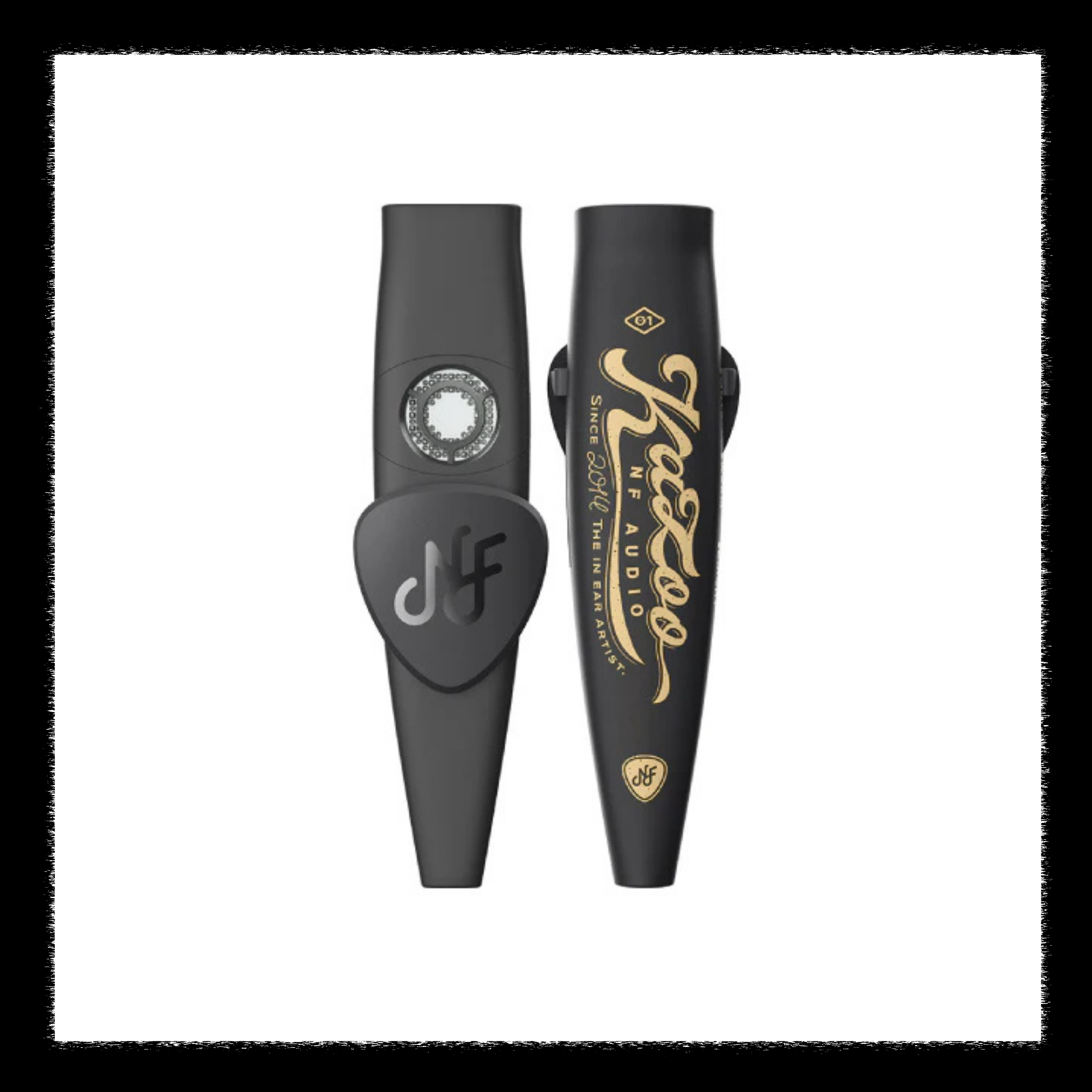 寧梵聲學 NF Audio 卡祖笛 KAZOO 01 PC+ABS材質 磁吸笛膜保護蓋設計 兩段音色 附吊繩 共六色 第 5 張圖片｜三峽錄音 / 音響