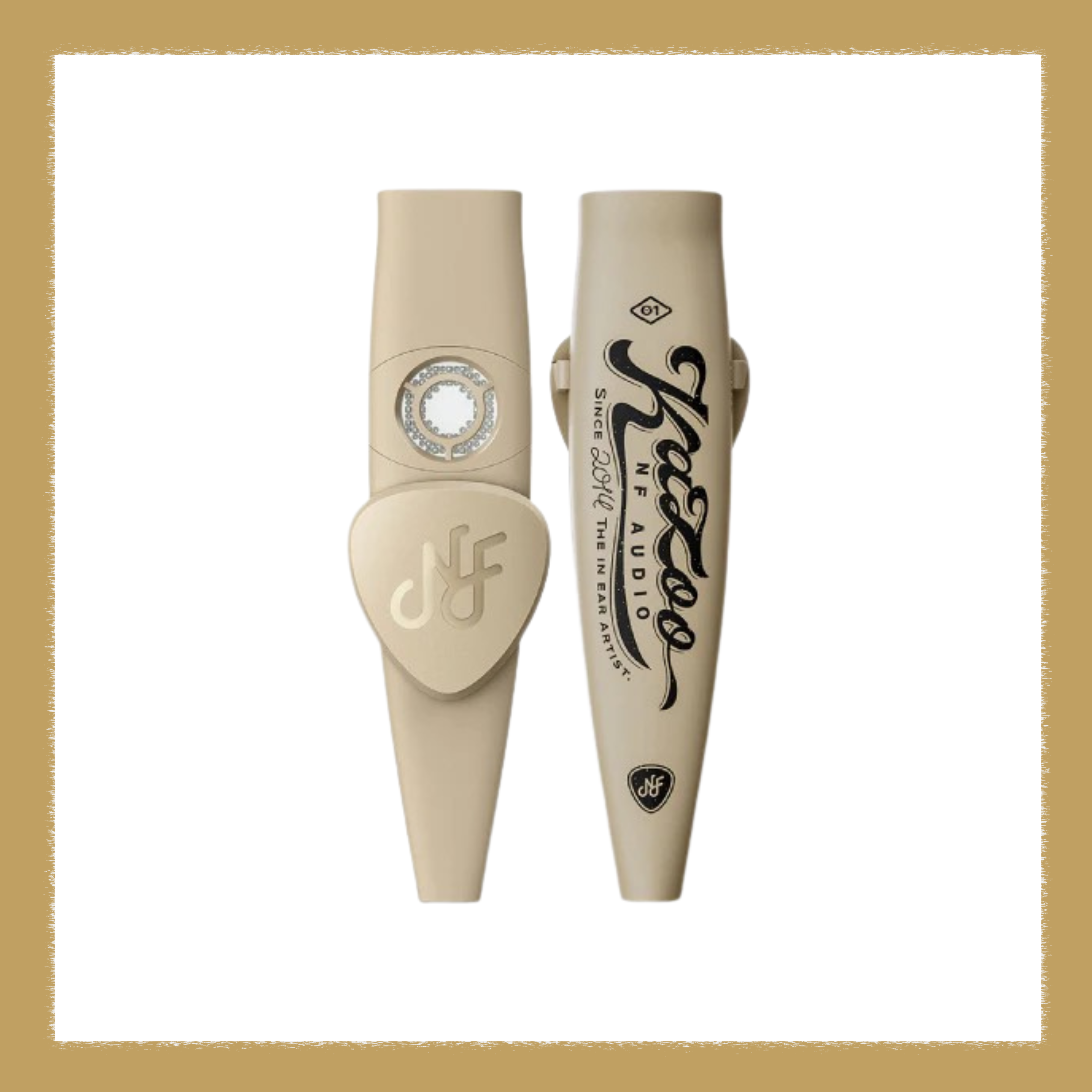 寧梵聲學 NF Audio 卡祖笛 KAZOO 01 PC+ABS材質 磁吸笛膜保護蓋設計 兩段音色 附吊繩 共六色 第 6 張圖片｜三峽錄音 / 音響