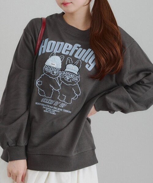 日本預訂 WINTER SALE ODO 兔子針織帽套頭衫