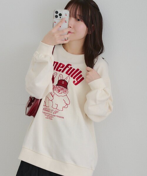 日本預訂 WINTER SALE ODO 兔子針織帽套頭衫