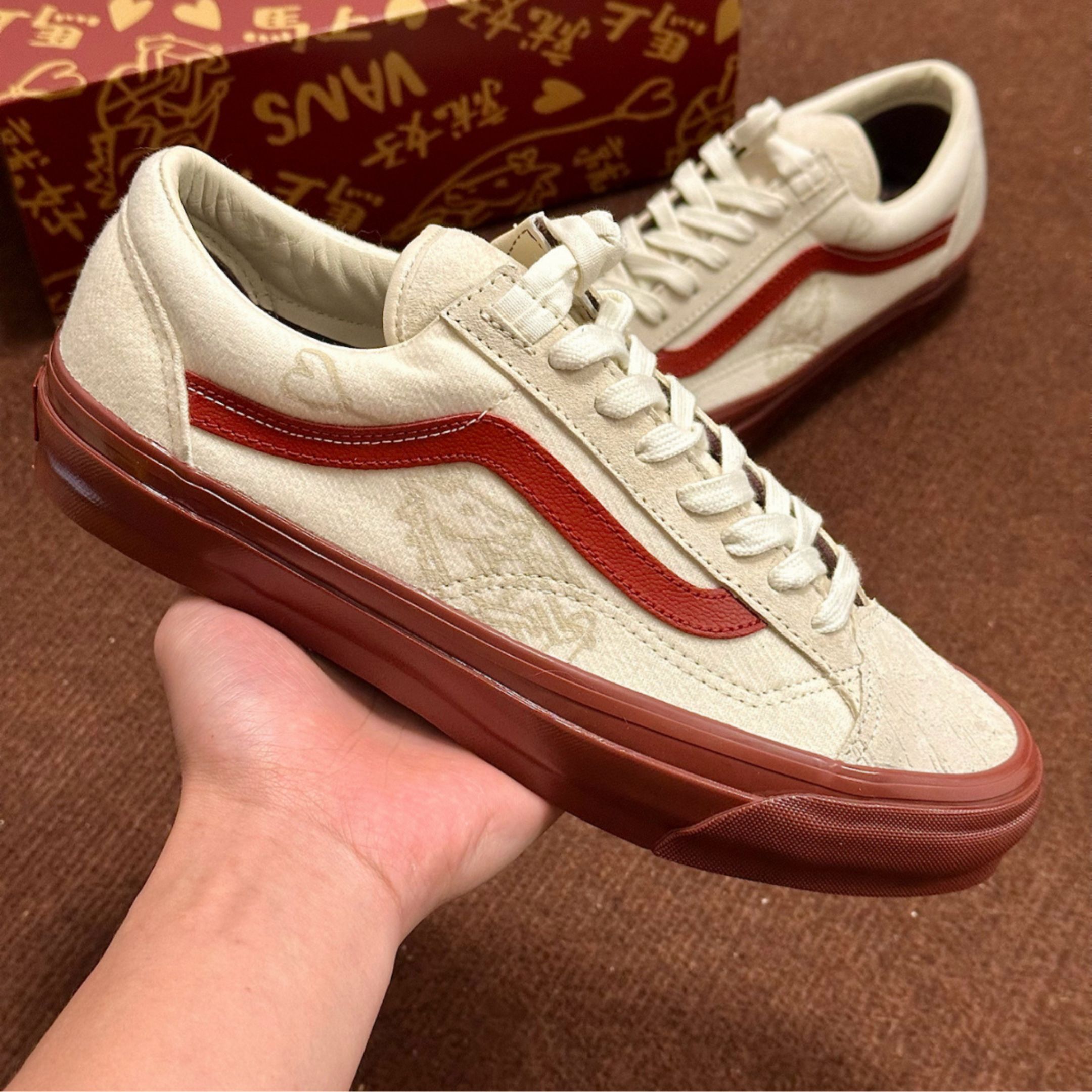 NICEDAY 代購 Vans x Bolin LX OLD SKOOL CNY 馬年 新年 春節 農曆 白 VN000EJUHRW