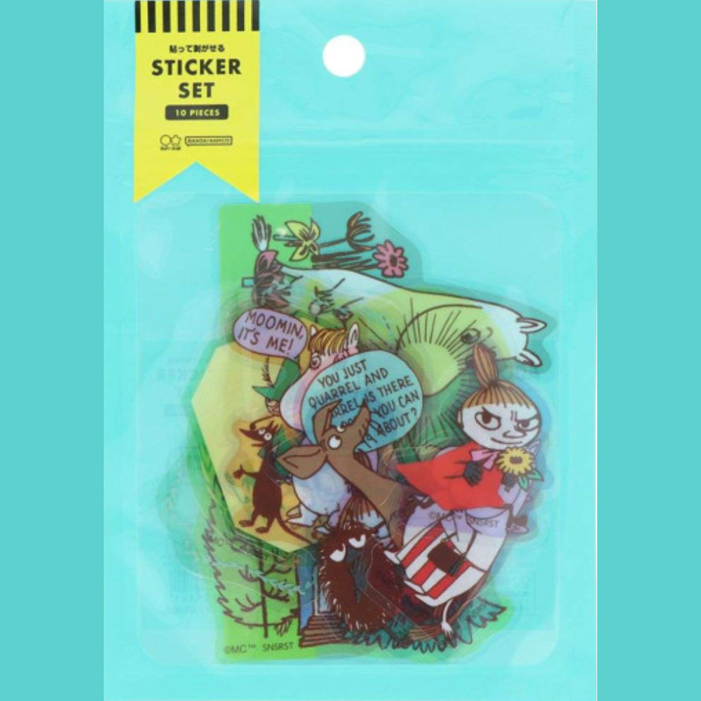 MOOMIN 嚕嚕米 貼紙組 日常生活 姆明