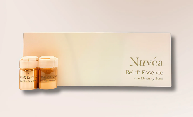 UV09 Nuvea Relift Essence 在拉提精華套裝 (原價$1980/10次) 直播價$1680/盒 買3送1$5040(每盒平均$1,260)  / 買6送2 $10080 (每盒平均$1260) [再送Rejuvenating Complex 再生複合精華 價值$780]  法國制造