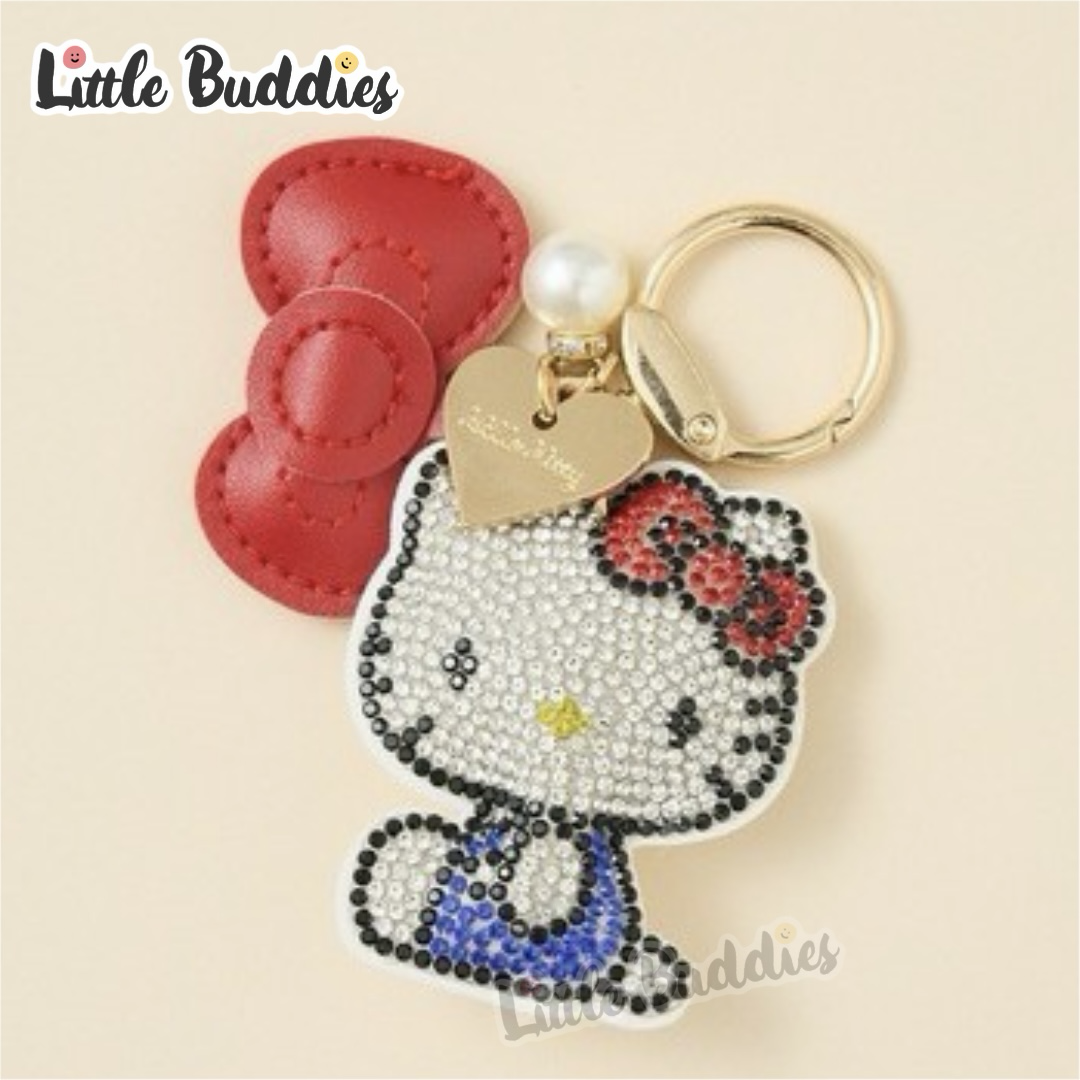 日本 Sanrio x Green Parks 閃石款吊飾匙扣