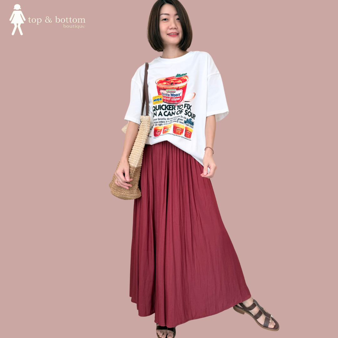 CANNED SOUP OVERSIZE TEE