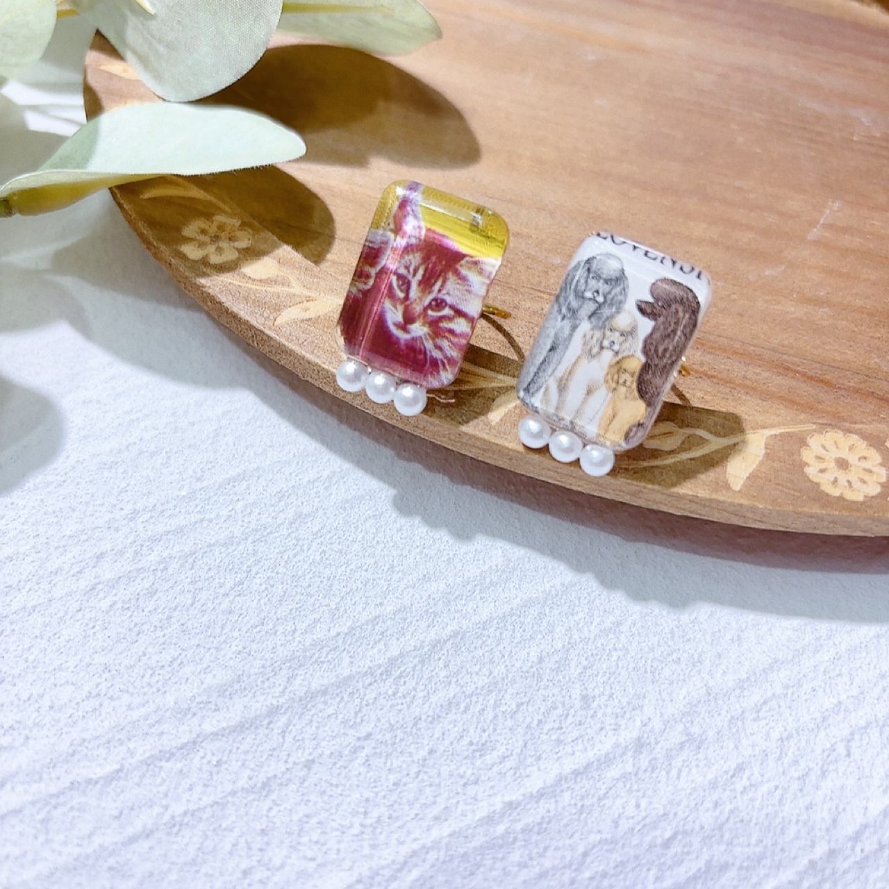 [手作家] 動物圖案戒指