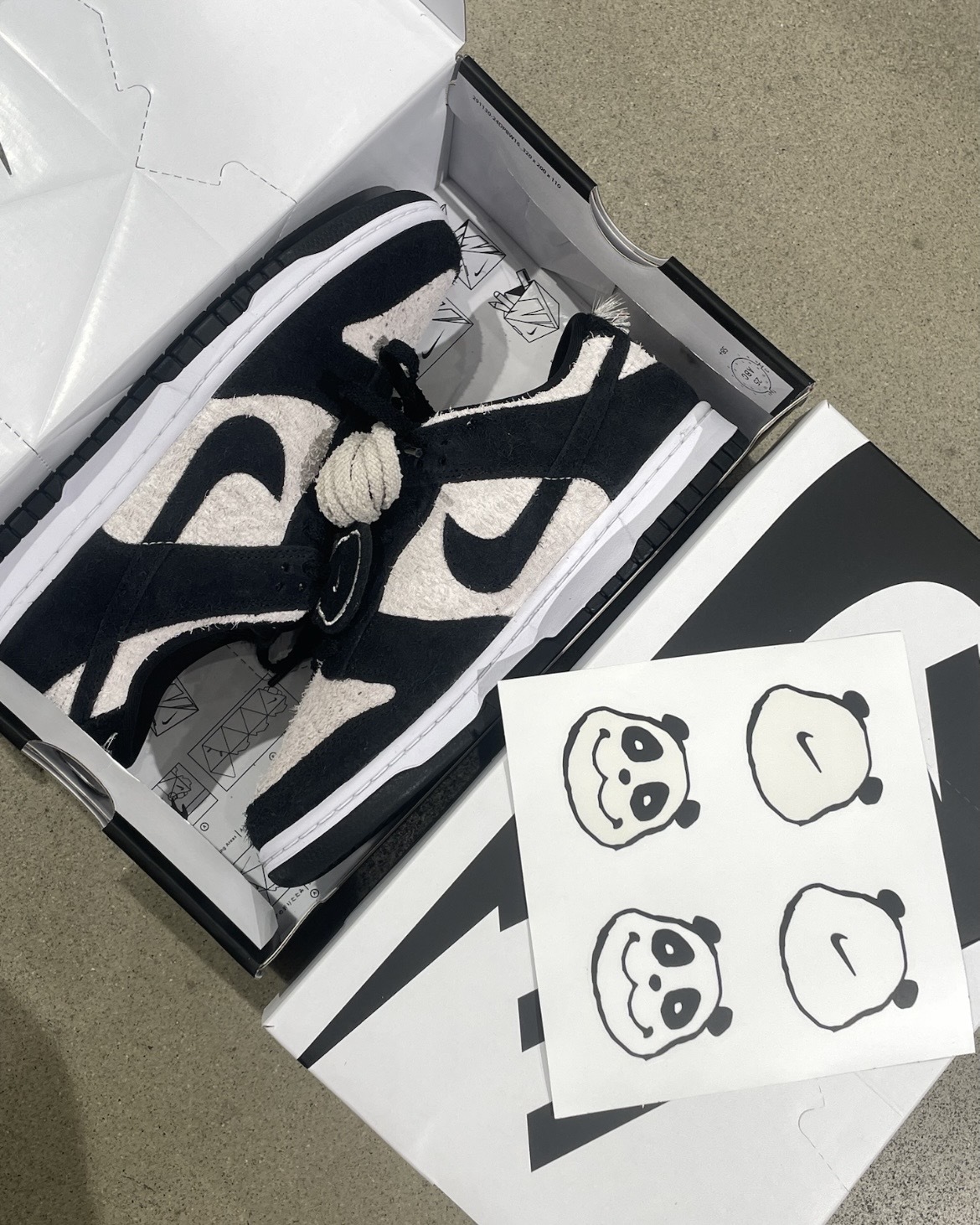 (預訂) Nike Dunk Low -Panda-Monium White Black Suede