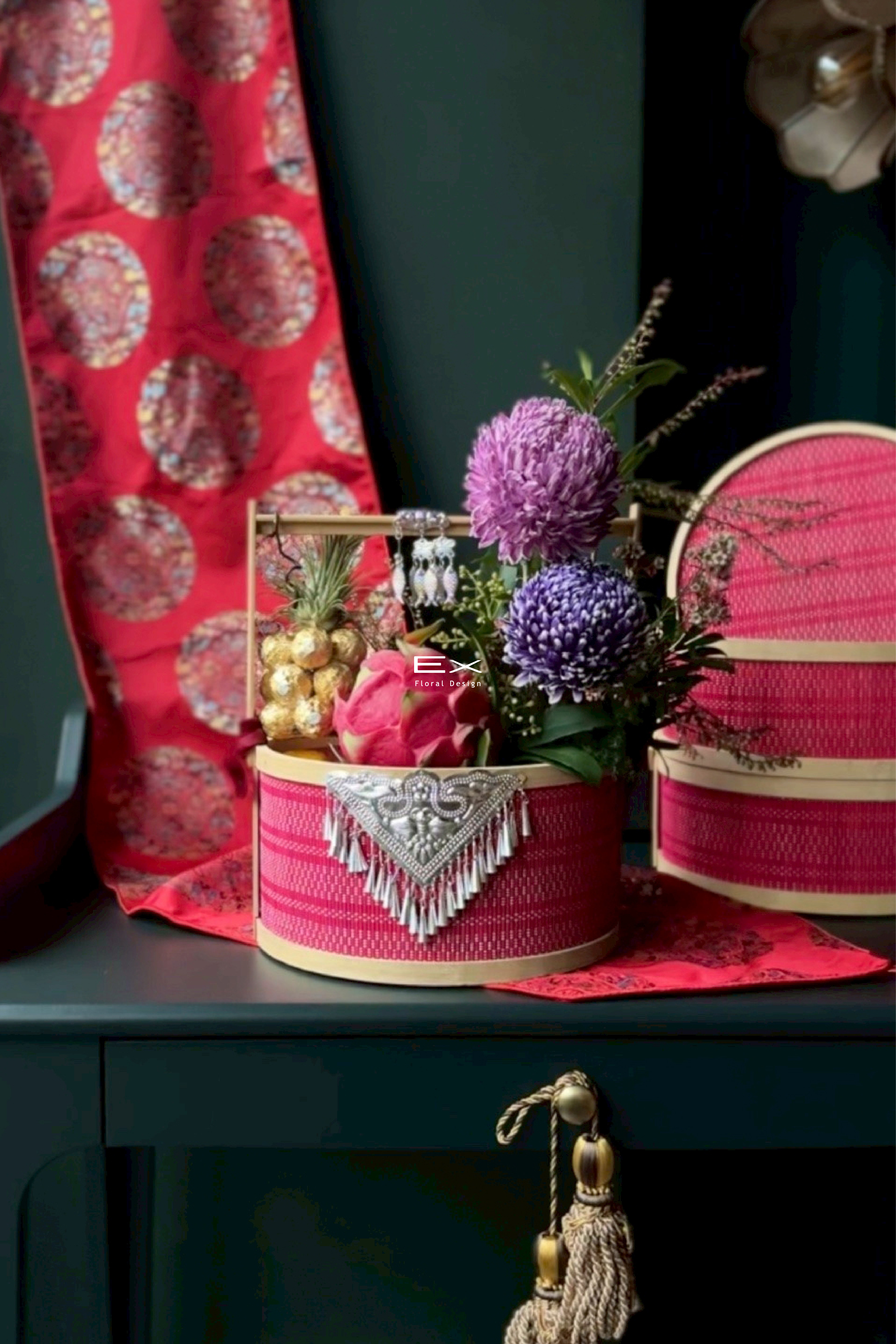 鮮花水果禮籃｜花藏喜序