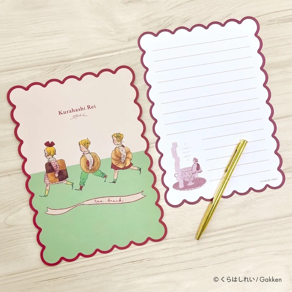 Kurahashi Rei｜信封信紙組 Cookie款
