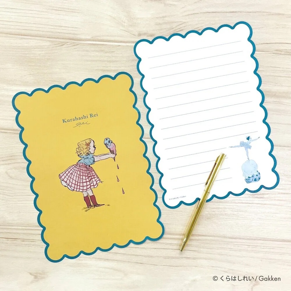 Kurahashi Rei｜信封信紙組 Ice cream款