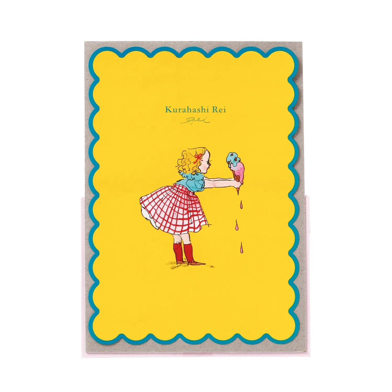Kurahashi Rei｜信封信紙組 Ice cream款