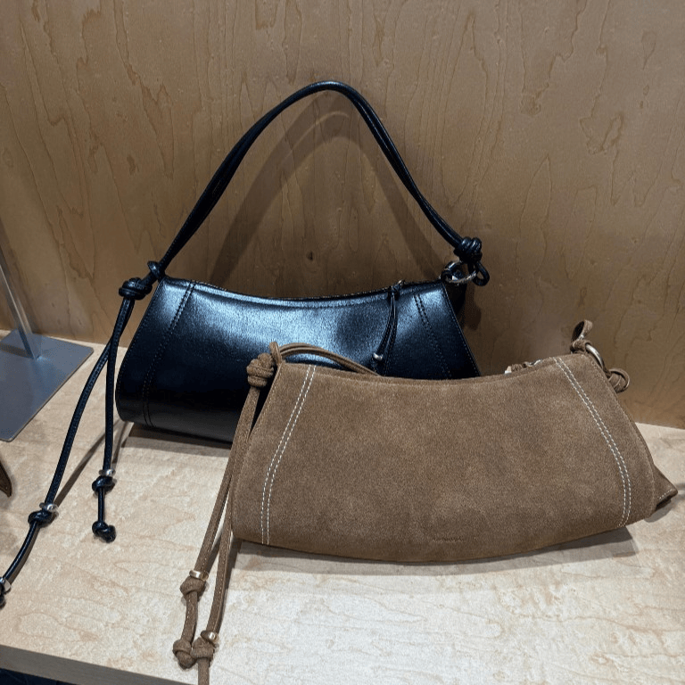 Archivepke｜(EXCLUSIVE) Knotted shoulder bag 側孭斜孭 [2 colors]