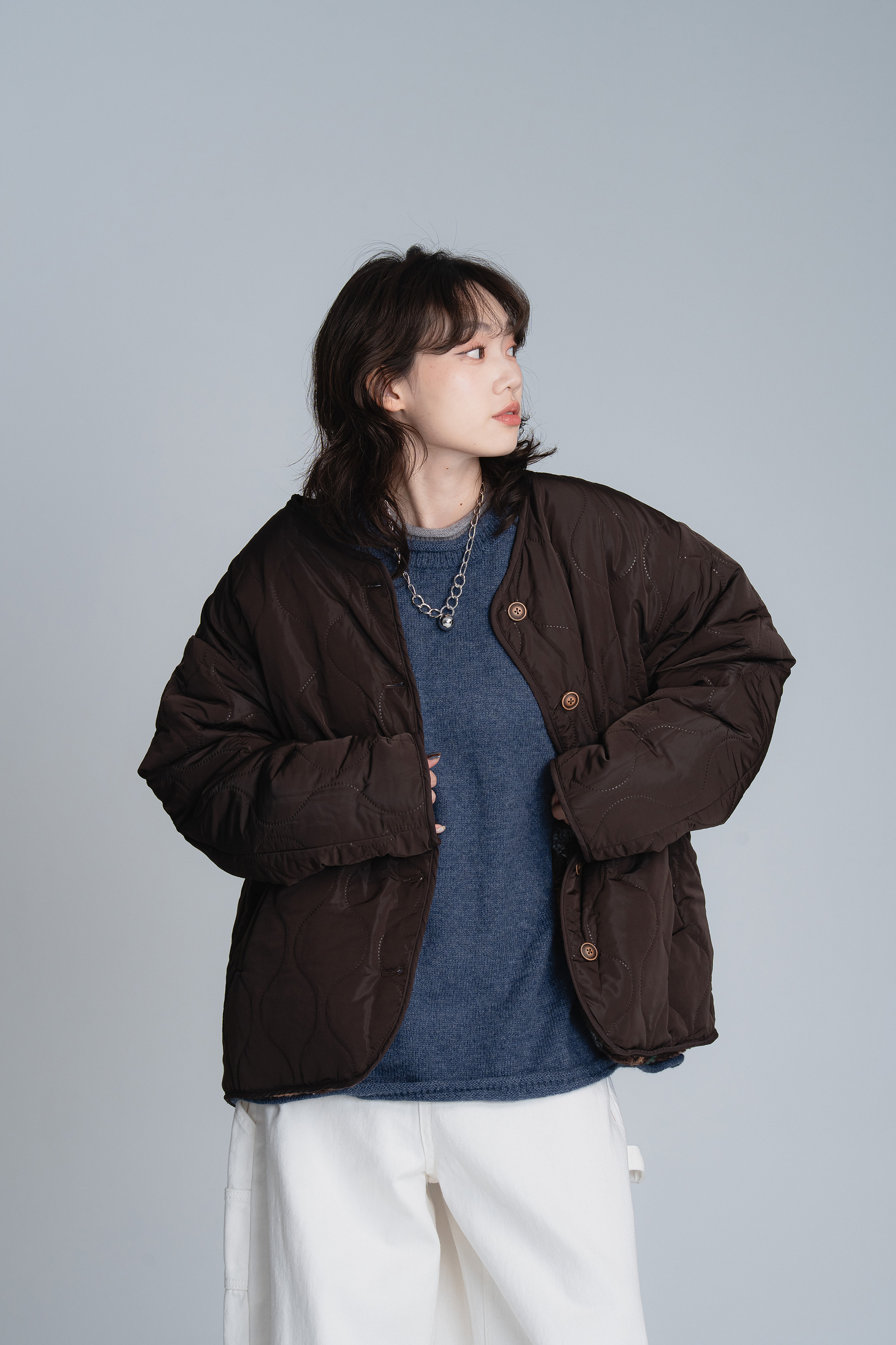 日系葫蘆紋雙面穿外套 2色