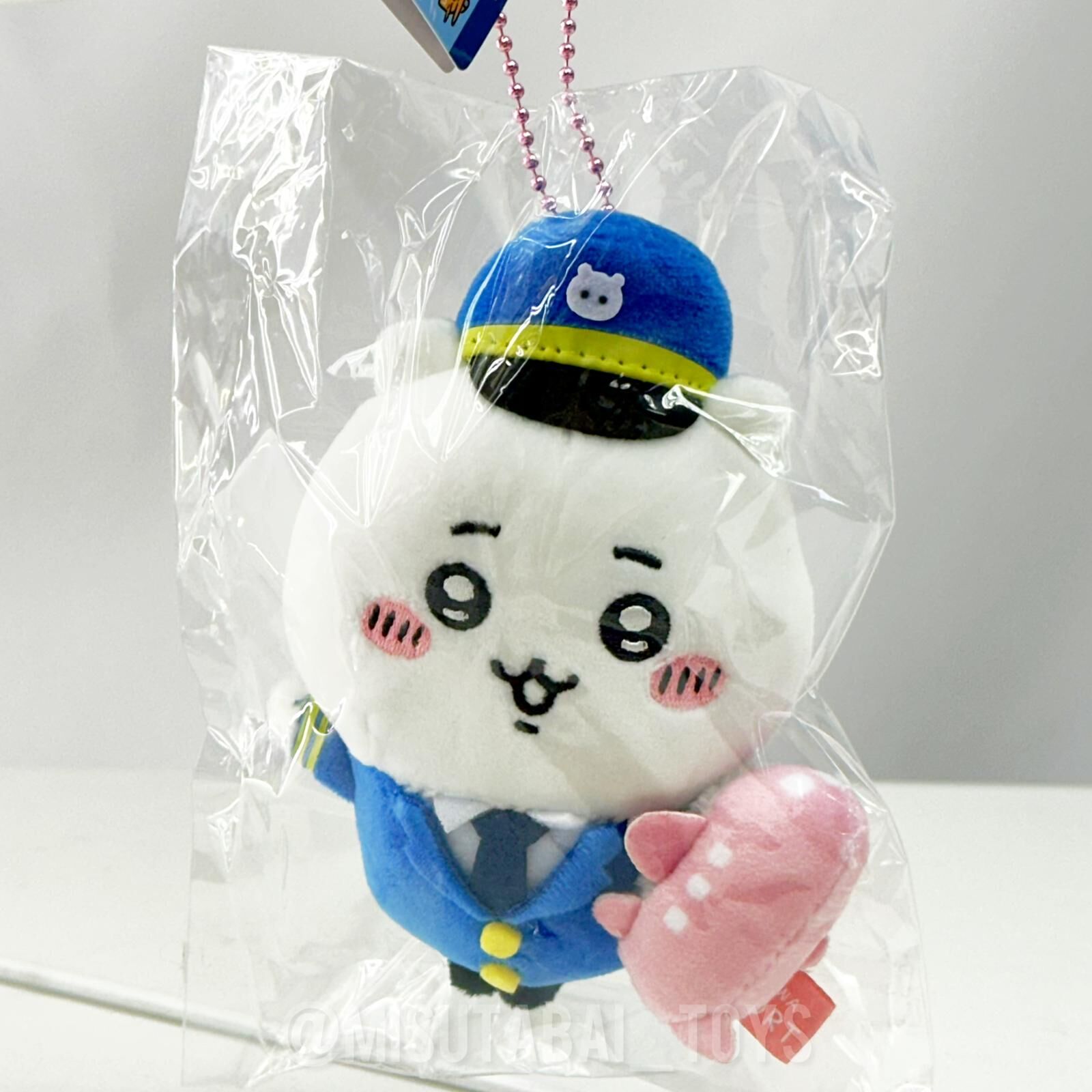 Chiikawa 機場空港地區限定飛機師公仔掛飾 (Chiikawa)