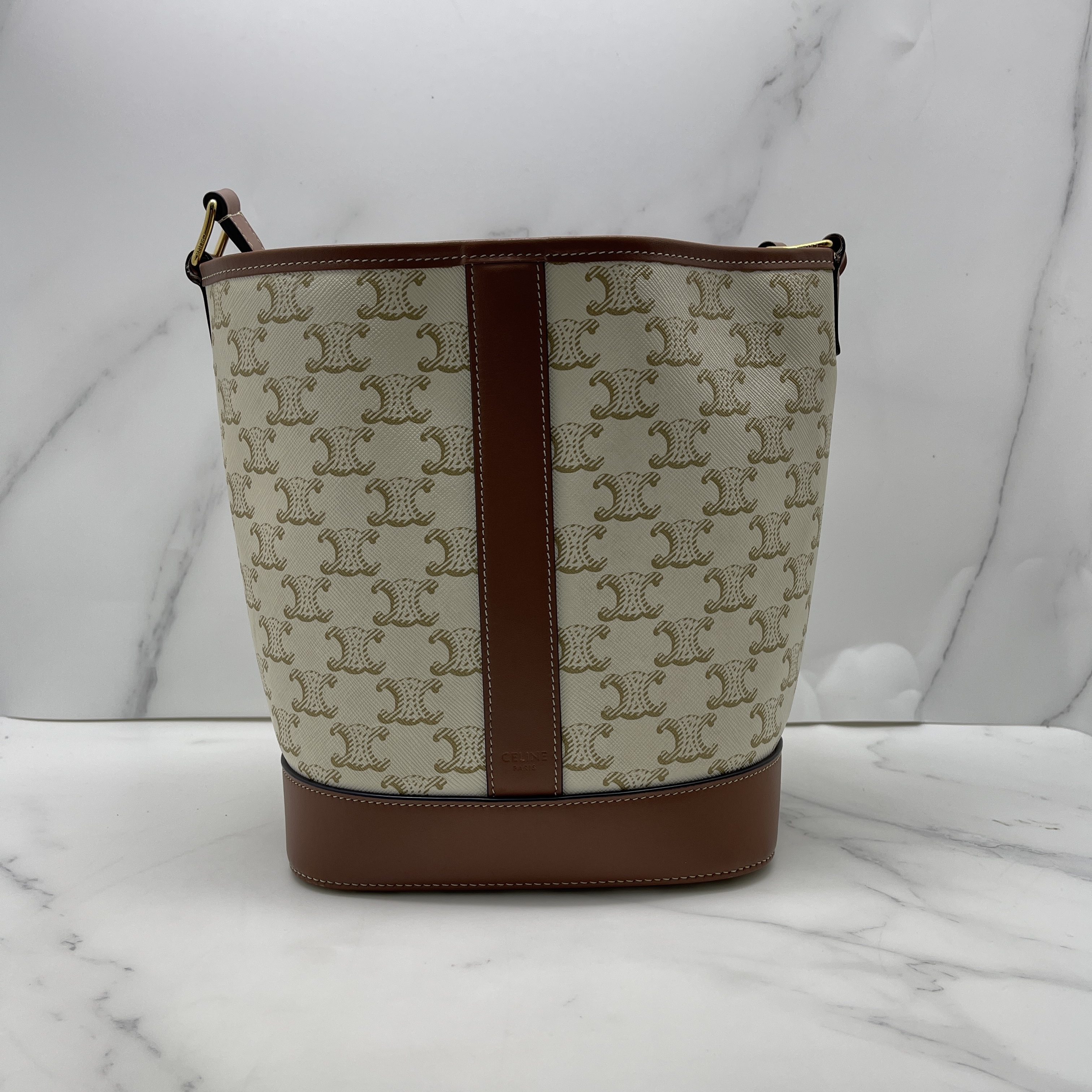 Celine Triomphe Small Bucket