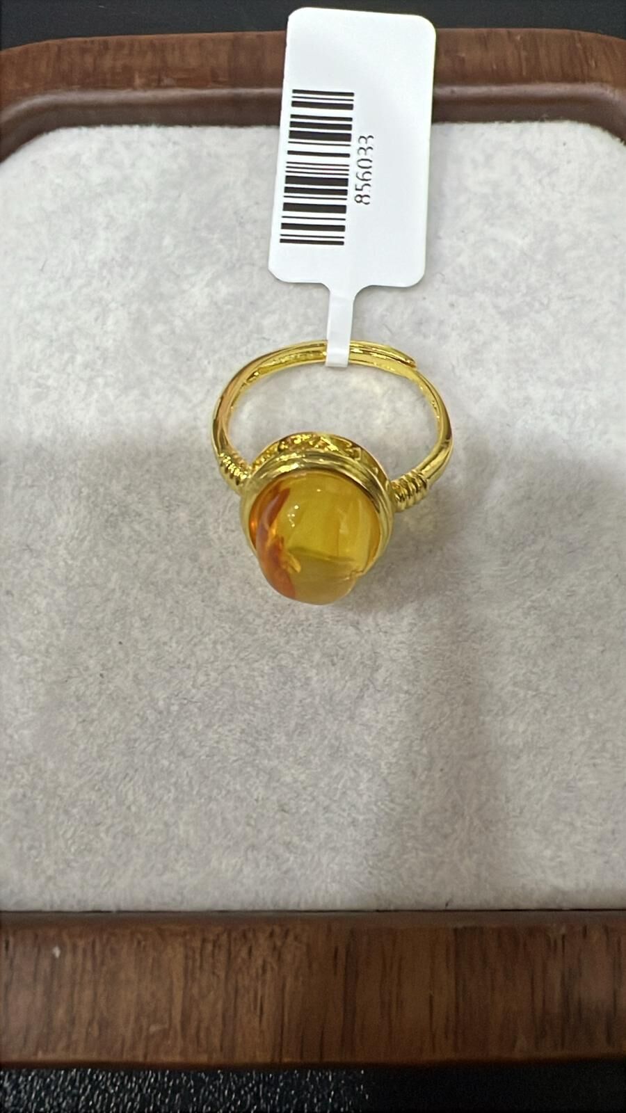 【直播】LL010366 花珀戒指 (GYL-085)