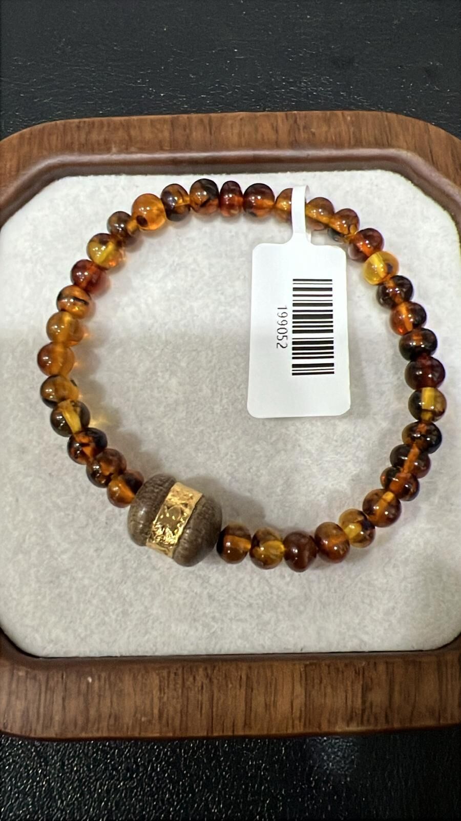 【直播】LL010372 撫順蜜蠟沉香手串 5mm( SC-16-62)