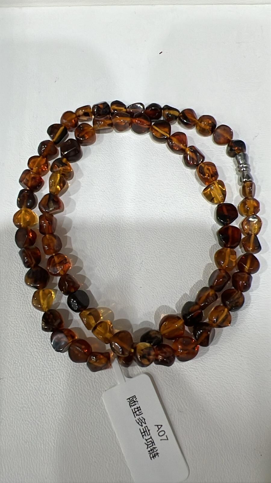 【直播】LL010382 撫順蜜蠟隨型多寶頸鍊 (SC-16-69)