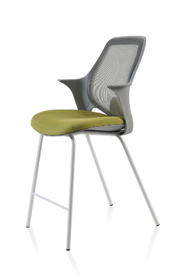 CO Chair™ ｜鐵管高腳 人體工學吧台椅