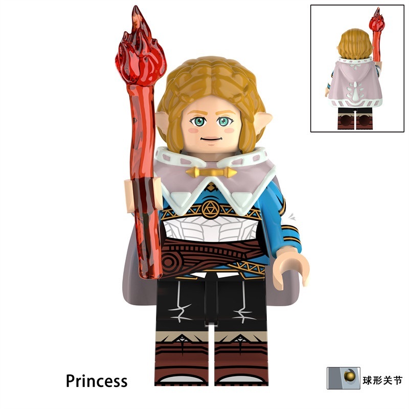 Legend of Zelda Princess Custom Minifigures Fit Lego DT8906 DT033