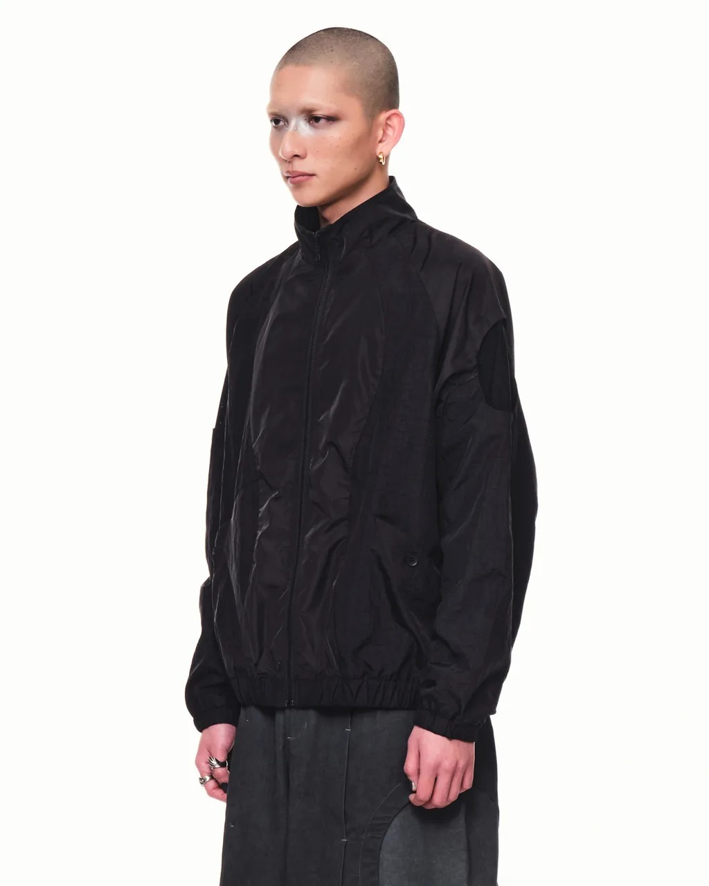 Vacant｜ES0165 - Tracksuit Jacket (Black)