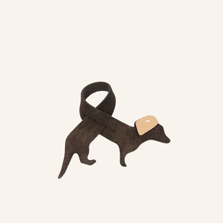 1FL0104-489 [FLEURON] Teckel Suede Moka #PMM11SV1314MOK (EU)