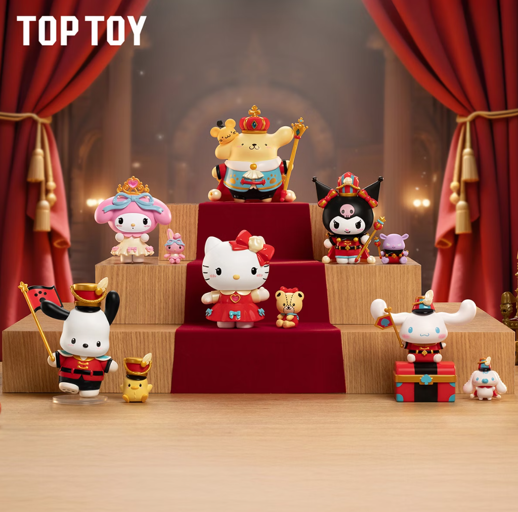 TOP TOY 三麗鷗家族 胡桃夾子系列 盒玩 盲盒 (全6款)