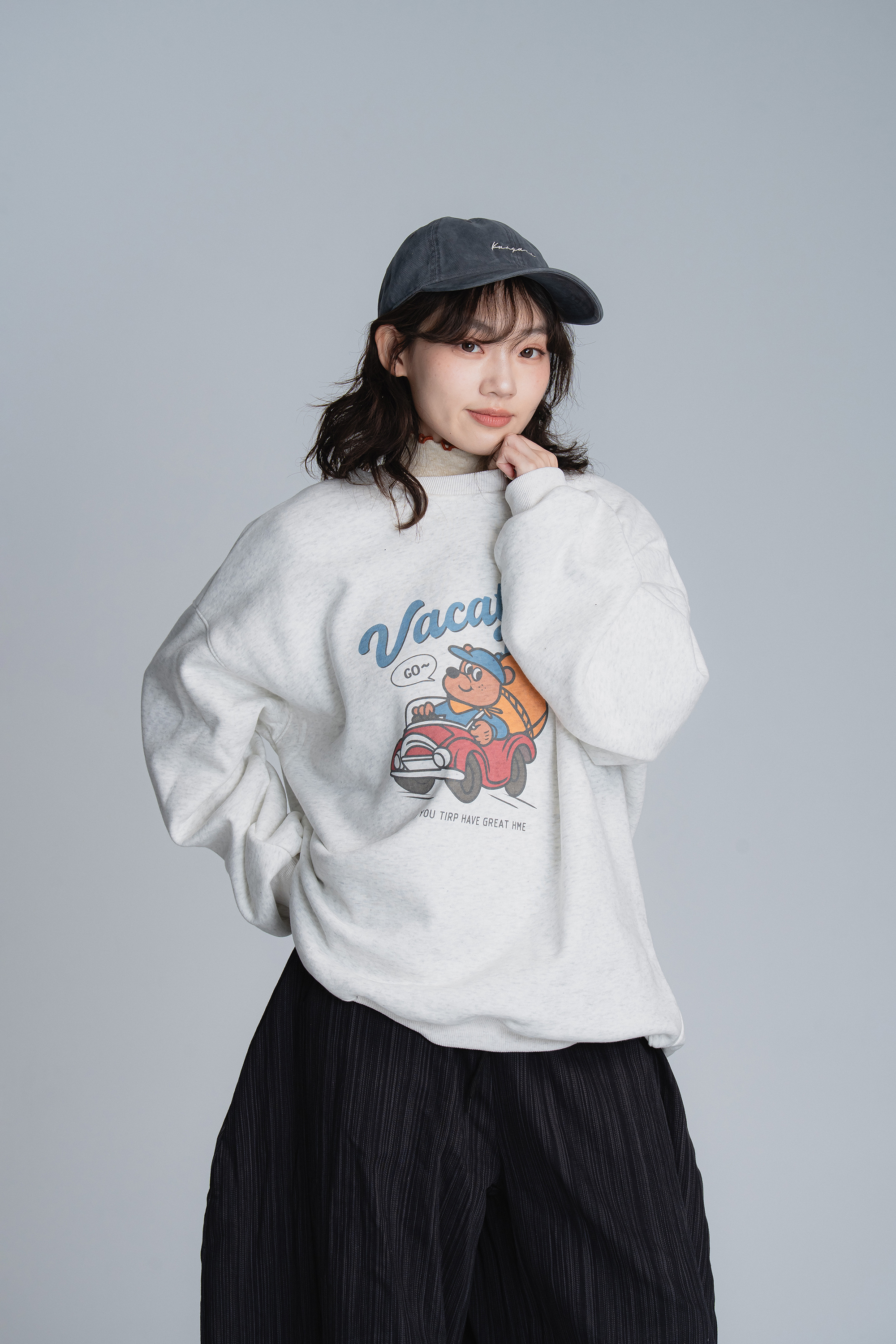 熊の假期出遊刷毛大學t 3色