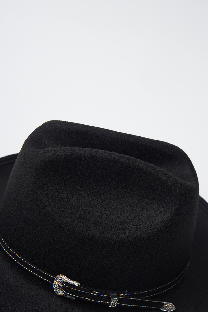 Cotton Fedora｜Black｜Hong Kong Original Design