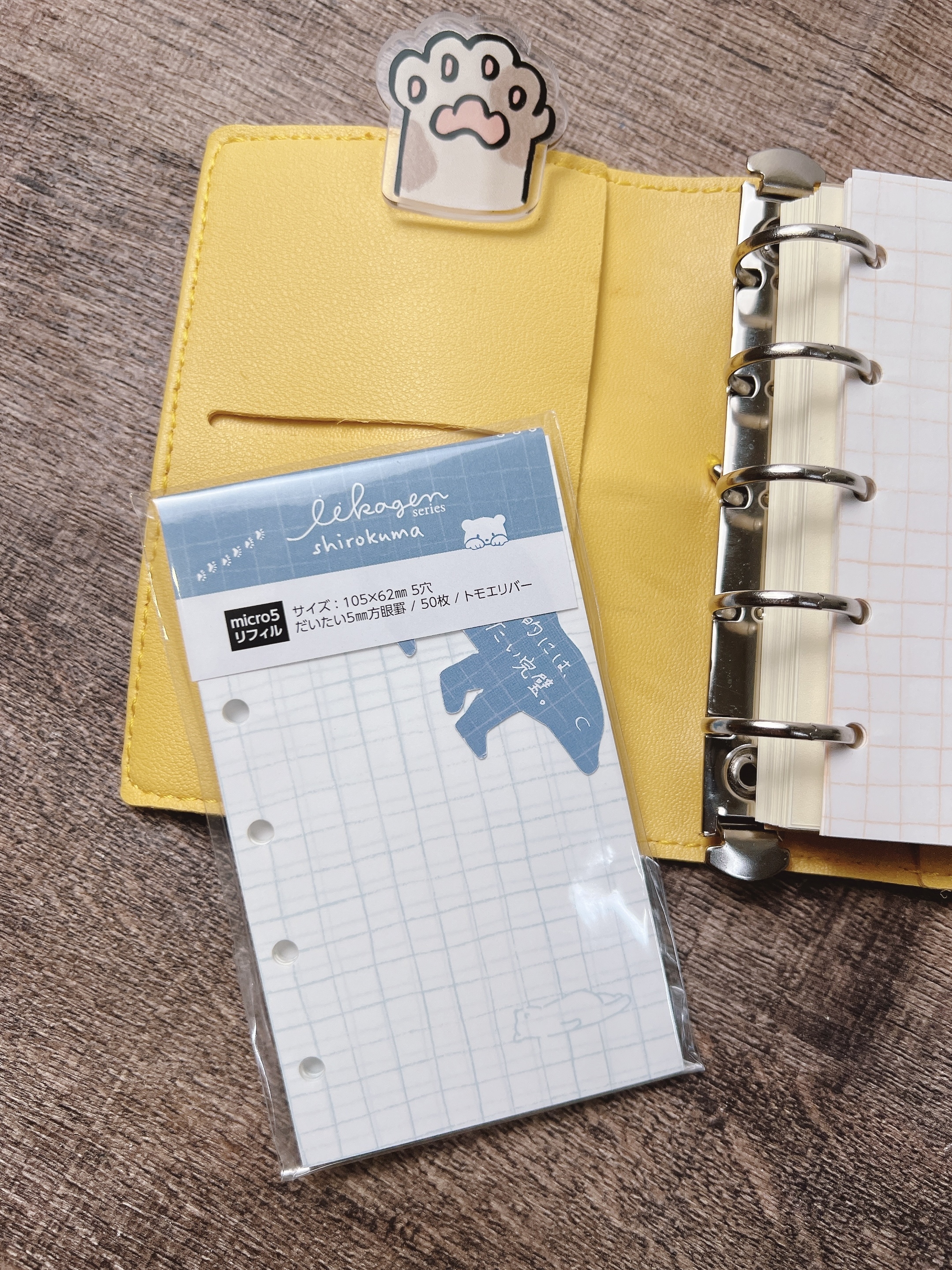 日本長橋｜M5尺寸 五孔手帳補充包 六款可選