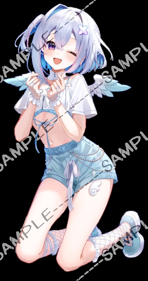 C107「同人代購」[Melonbooks代購」【ホロクル10th】天音かなた(きゅーぴっど。ショート)アクスタ