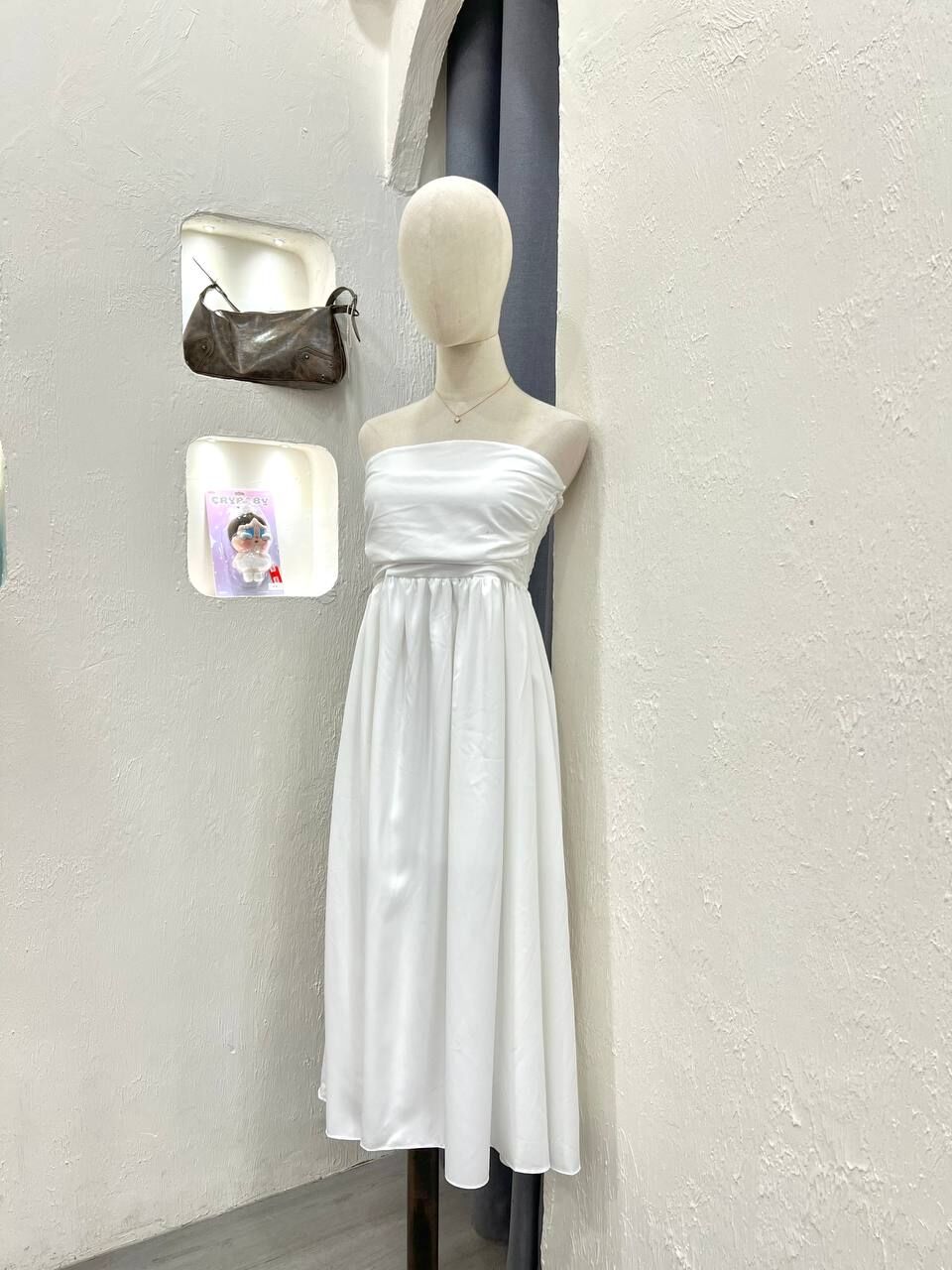 White Tube Dress