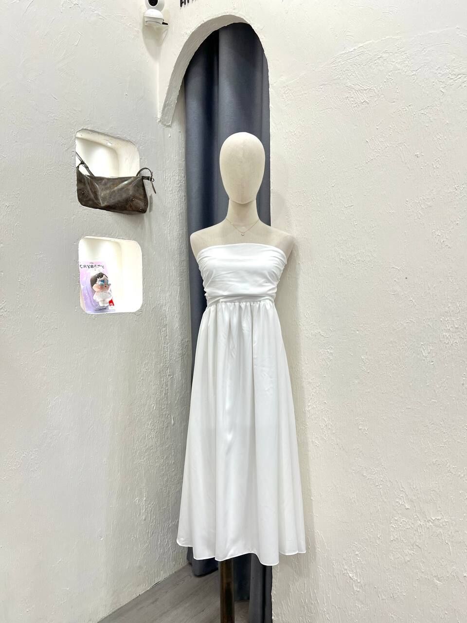 White Tube Dress