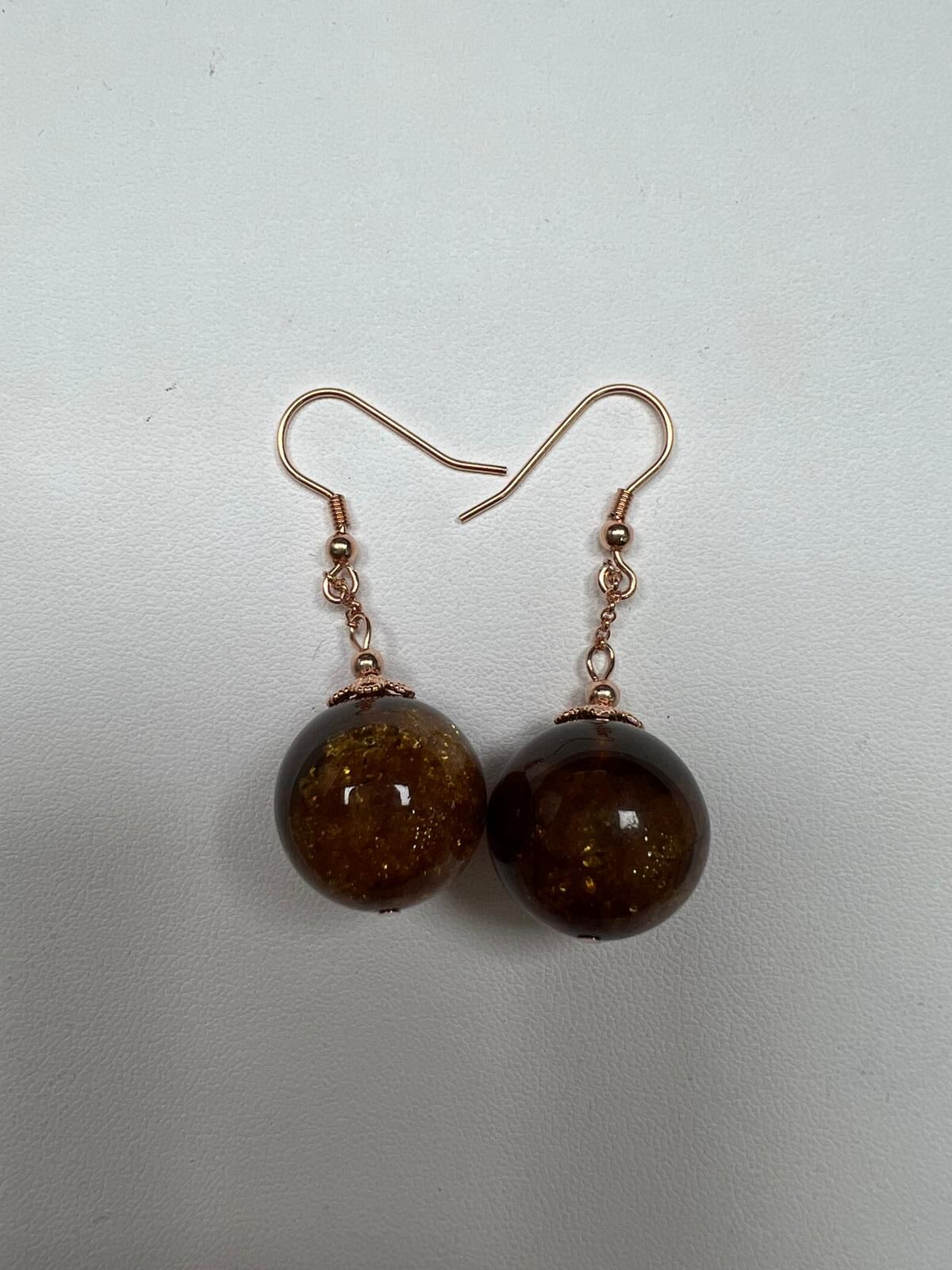 【直播】LL0103162 蜜蠟圓珠耳環