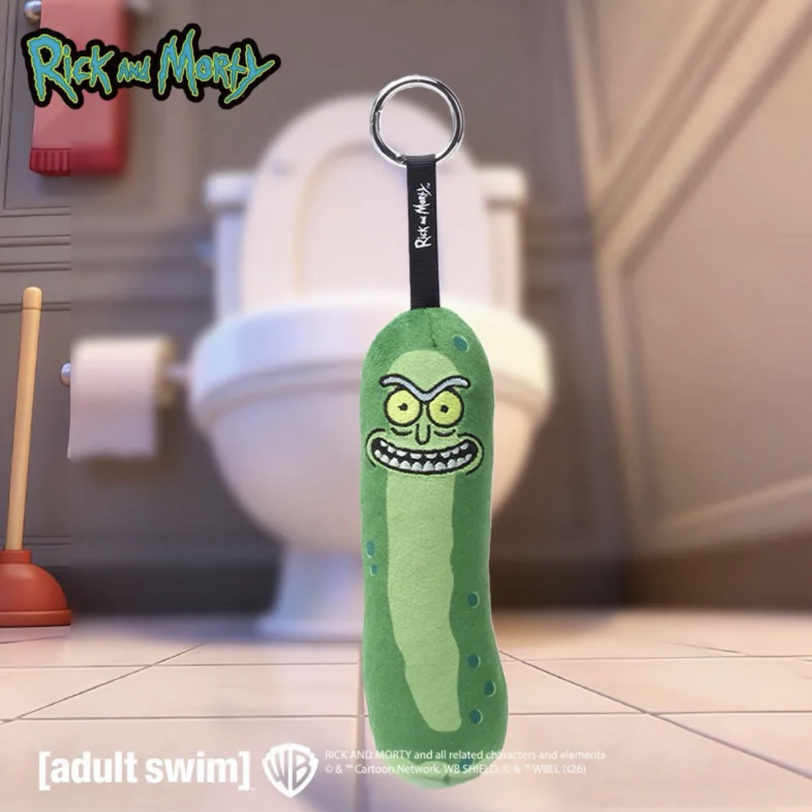 <官方正版>Rick And Morty 瑞克與莫蒂 吊飾 娃娃 毛絨 鑰匙圈 共5款