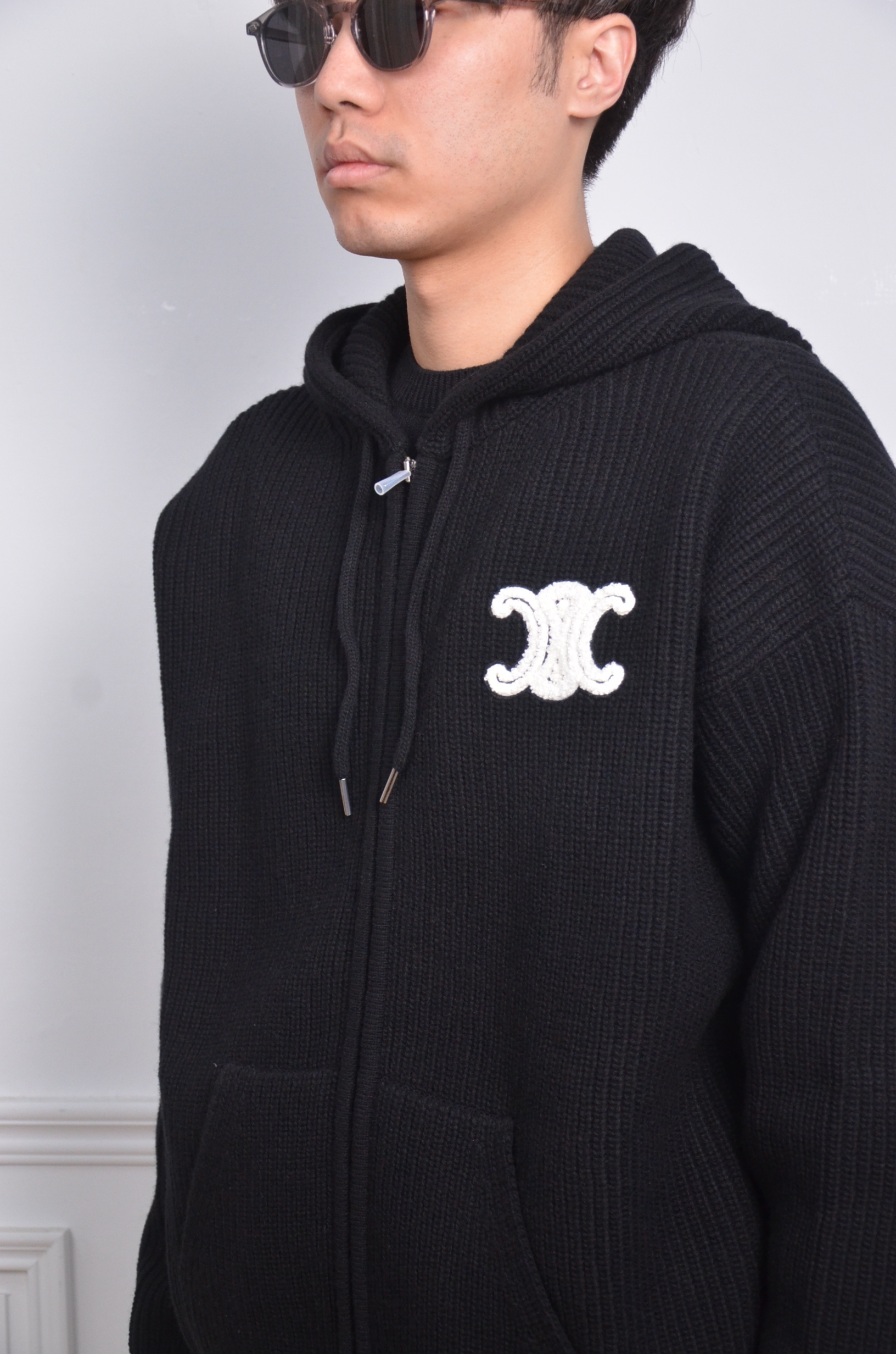 Celine 連帽針織外套【RY0JF0ZTQ.38NO】