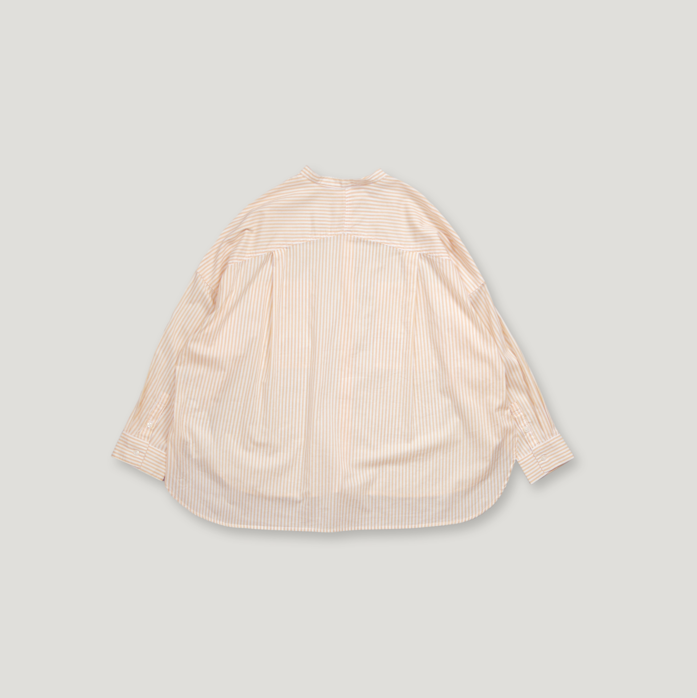 J.P.L. 立領口袋豎紋襯衫╭ 2色 ╮