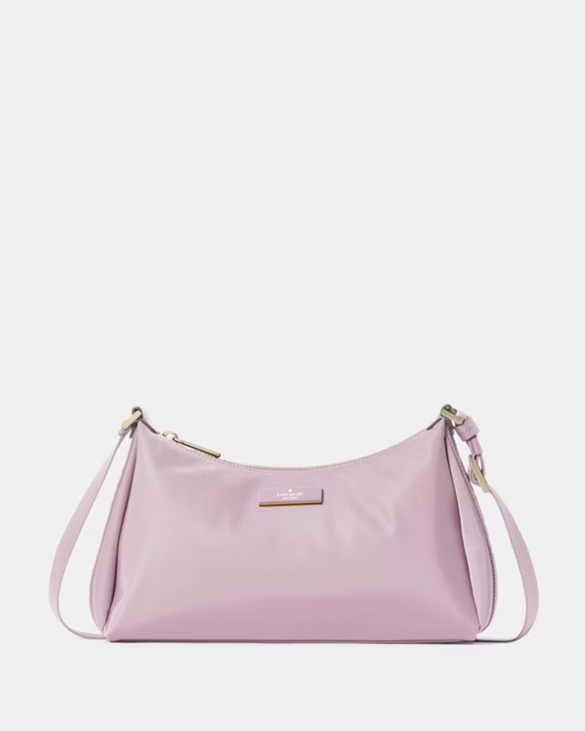 [U] KATE SPADE LAVENDER S KL967 CARTER NYLON SMALL SHOULDER BAG, 196021681035 (UK69)