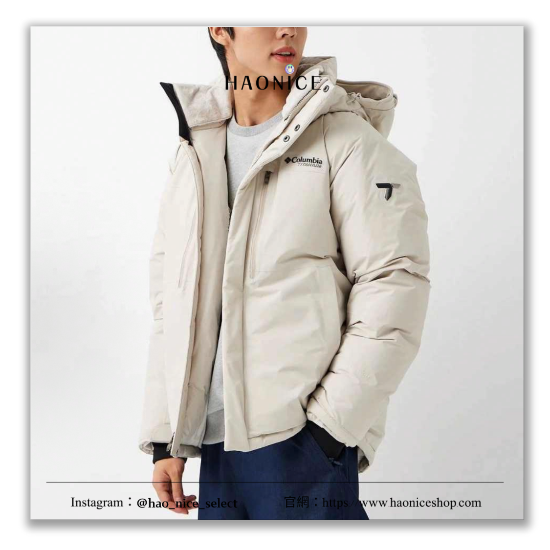 【HAO NICE】冬季必備❄️Columbia哥倫比亞⚡️鈦金系列 戶外機能 鵝絨羽絨衣 羽絨外套 連帽 輕量 保暖防風